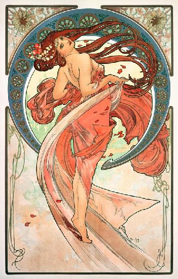 Quatre arts : La dance. 1898