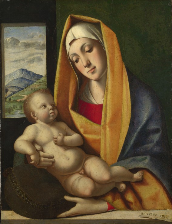 The Virgin and Child à Alvise Vivarini