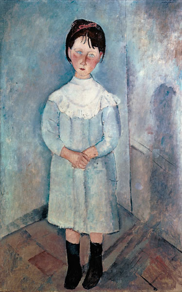 A.Modigliani, Girl in blue à Amadeo Modigliani
