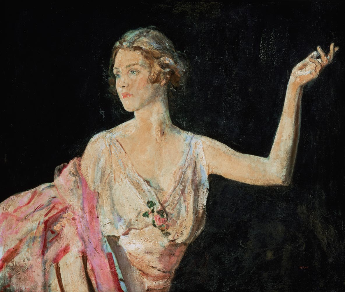 'Call to Orgy', portrait of Lady Diana Cooper à Ambrose McEvoy