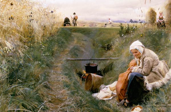 Anders Zorn / Our Daily Bread / 1886 à Anders Leonard Zorn