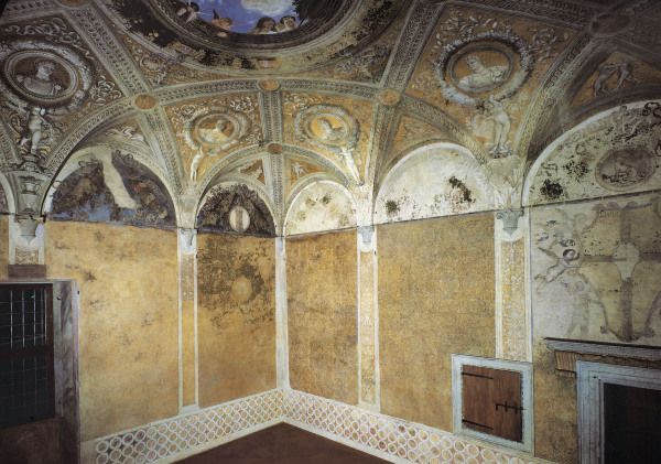 Camera degli Sposi, Frescos à Andrea Mantegna