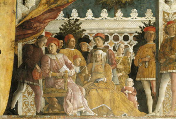 Ludovico Gonzaga & Familie à Andrea Mantegna