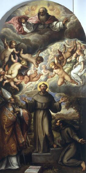 A.Vicentino/Francois d''Assise et saints