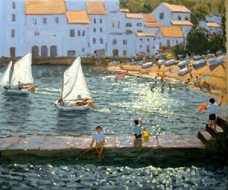 Sailboats,Cadaques,Costa Brava