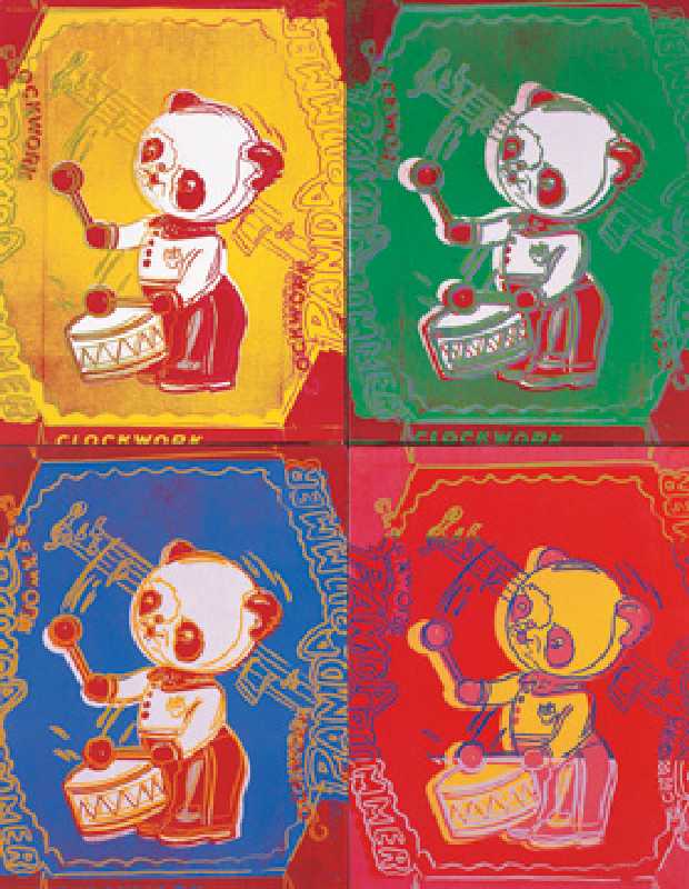 Four Pandas, 1983 à Andy Warhol