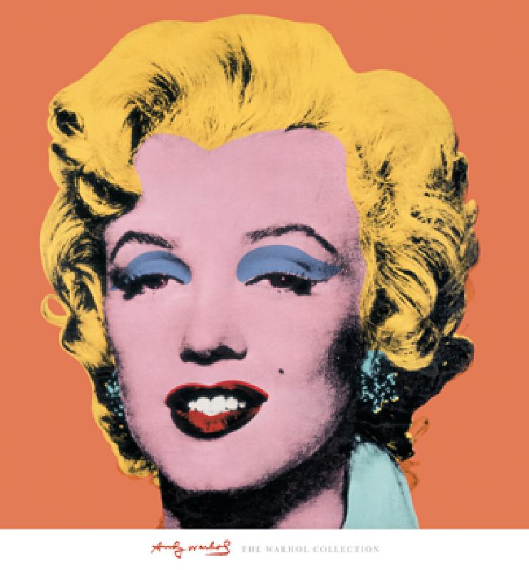 Shot - Orange Marilyn  - (AW-922) à Andy Warhol