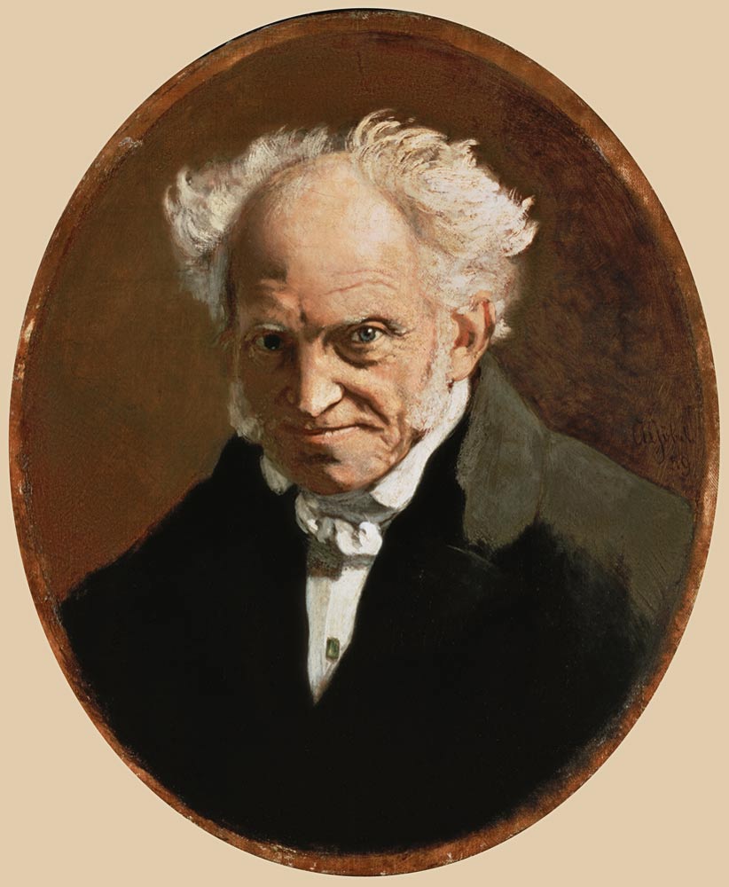 Portrait of Arthur Schopenhauer à Angilbert Göbel