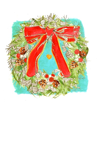 Christmas Wreath à  Anna  Platts