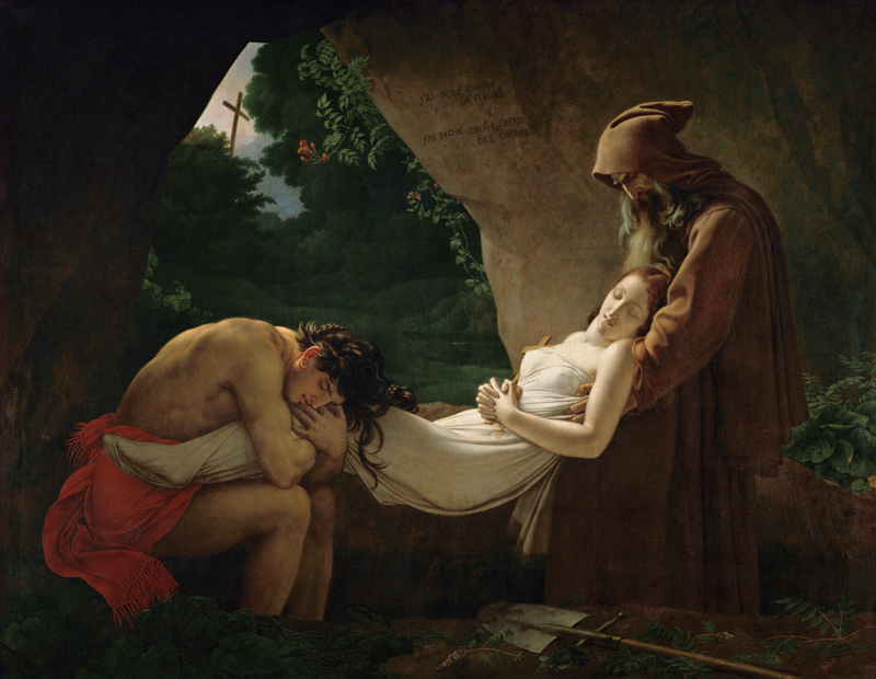 The Tomb of Atala à Anne-Louis Girodet de Roucy-Trioson