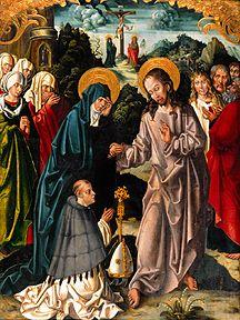 Départ du Christ, adieu à Marie, image de St. Vinzenez et Jacob, Breslau