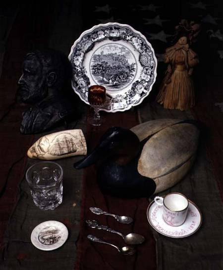 Collection of 18th century American Objects à Anonyme