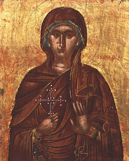 St. Paraskyeva, icon,Byzantine à Anonyme