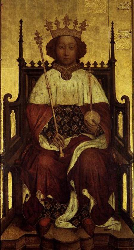 Portrait of Richard II (1367-1400) à Anonyme