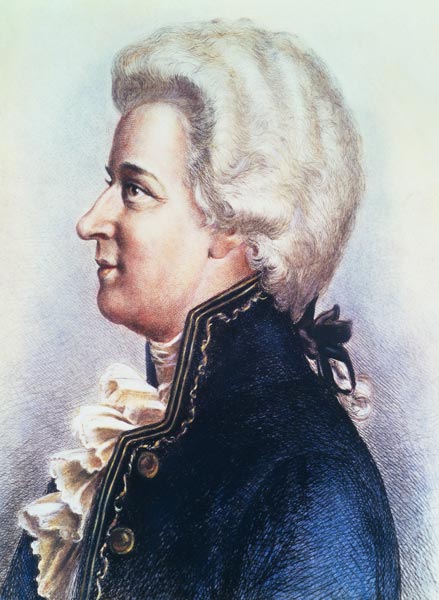 Portrait of Mozart à Anonyme