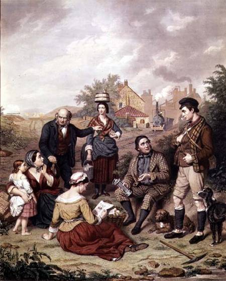 Stephenson and his Family à Anonyme