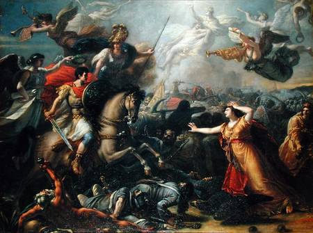 Allegory of the Battle of Marengo à Antoine Francois Callet