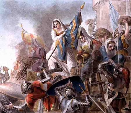 Jeanne Laisne Raises a Standard Against the Men of Bourgogne à Antoine Louis Francois Sergent-Marceau