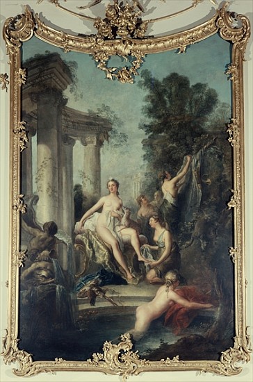 Diana and her Nymphs Bathing à Antoine Pesne