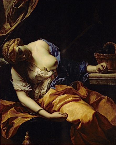 The death of Cleopatra à Antoine Rivalz