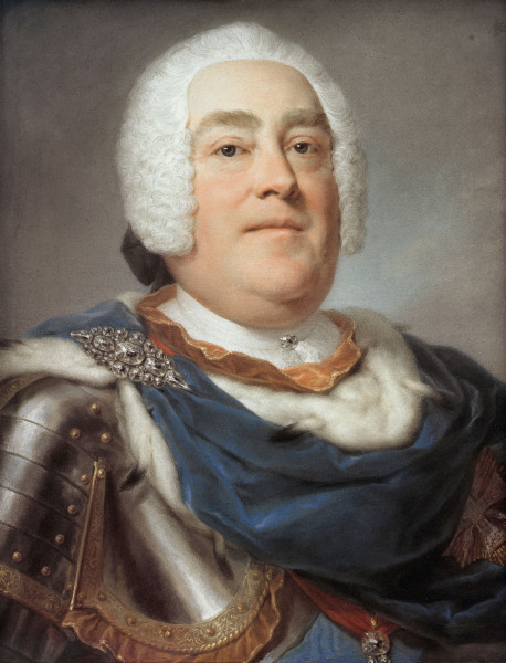 Augustus III of Poland à Anton Raffael Mengs