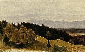paysage à Paehl' à Anton Zwengauer