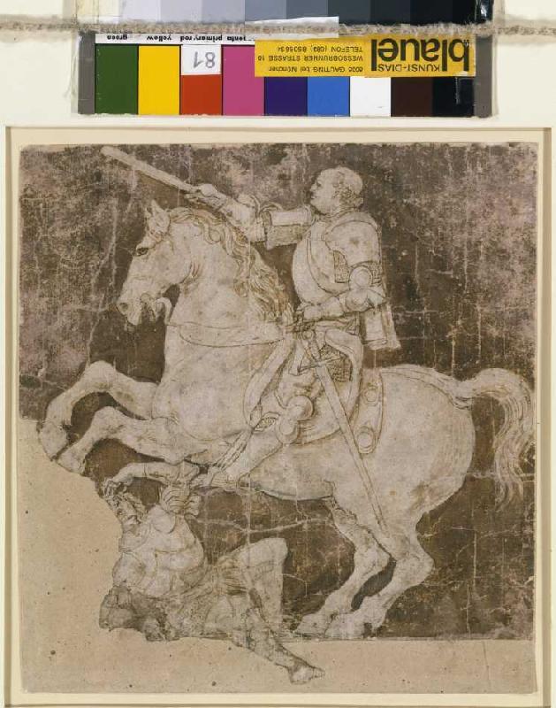 Portrait d'un cavalier à Antonio del Pollaiuolo