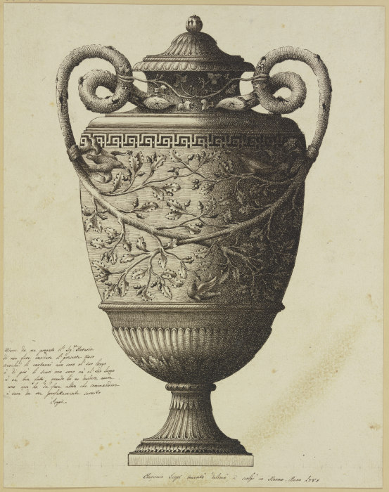 A vase à Antonio Isopi