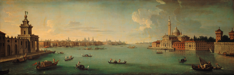 Panorama du Bacino di San Marco, Venise à Antonio Joli