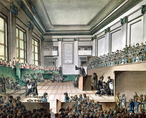The Trial of the Cadoudal Affair, c.1804 (w/c on paper) à Armand de Polignac
