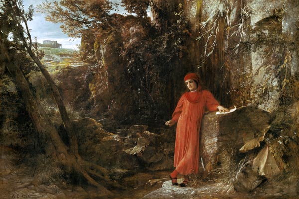 Petrarca à la source des Vaucluse à Arnold Böcklin