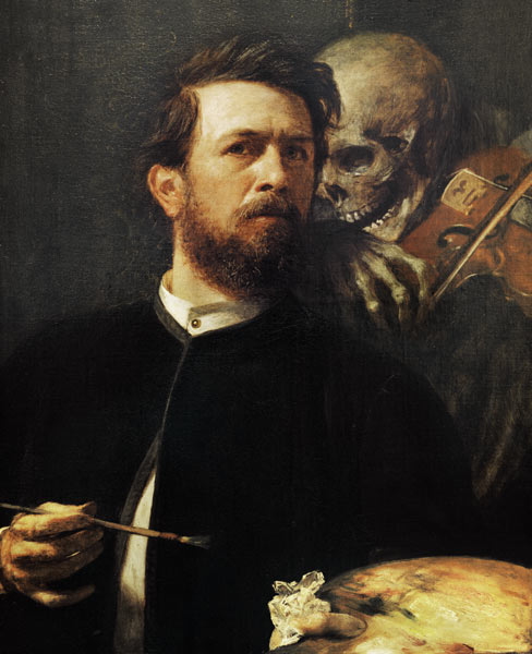 Auto-portrait de Arnold Böcklin