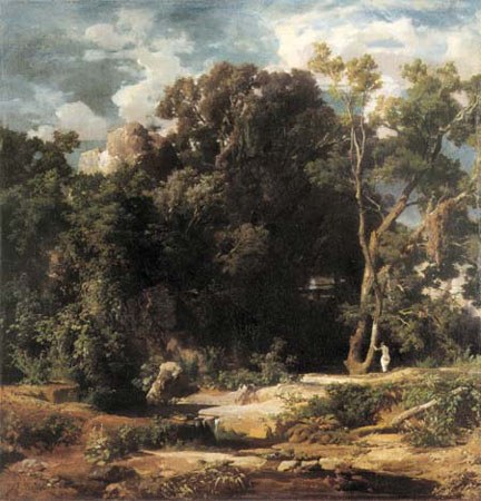 Paysage romain à Arnold Böcklin