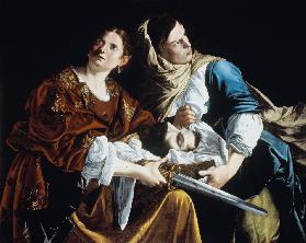 Judith avec la tête d'Holopherne.