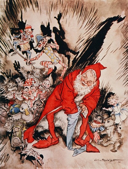 Christmas illustrations, from ''The Night Before Christmas'' by Clement C. Moore à Arthur Rackham