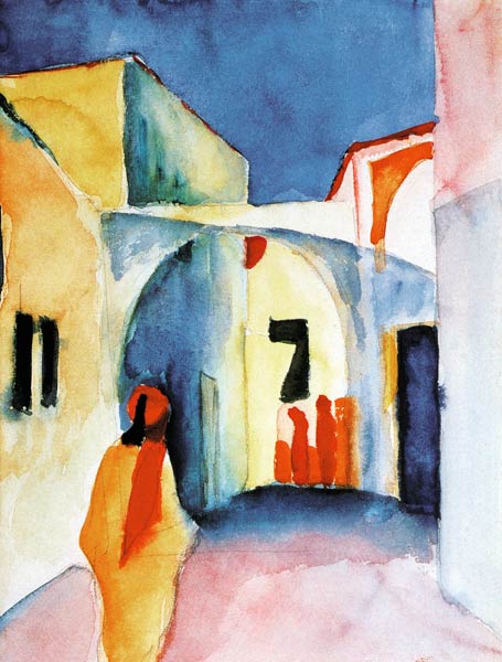 Oeuvre expressionniste d'August Macke