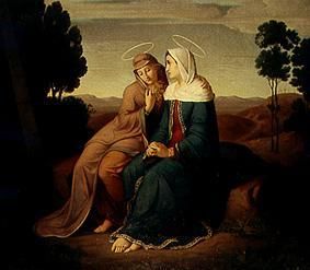 Les deux Marie sur la tombe à August tom Dieck