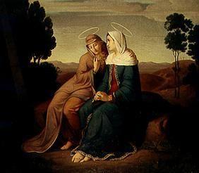 Les deux Marie sur la tombe