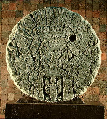 Tlaltecuhtli (stone) à Aztec