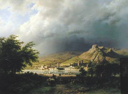 A Coming Storm à Barend Cornelisz Koekkoek