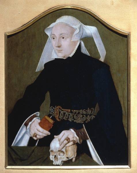 B.Bruyn l''ancien / Portrait de femme à Bartholomaeus Bruyn
