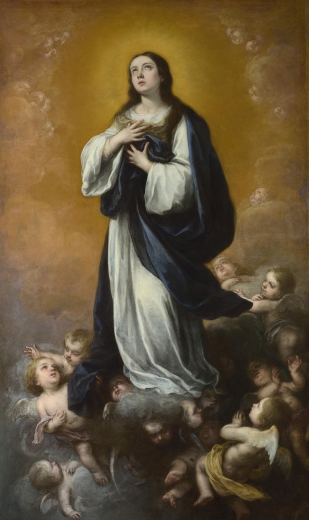 The Immaculate Conception of the Virgin à Bartolomé Esteban Perez Murillo