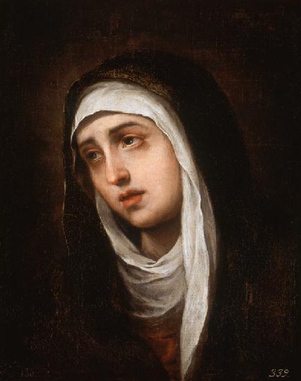 Mater Dolorosa / Murillo / c.1668/70