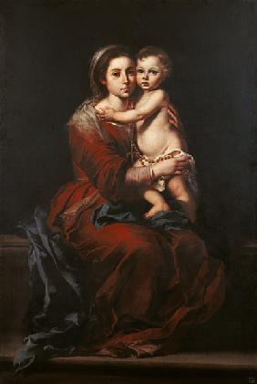 Madonne avec le rosaire