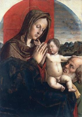 Vierge a l''Enfant et Joseph / Montagna