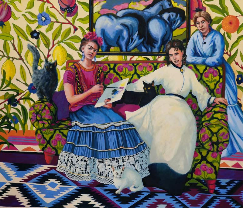 Frida Kahlo, Berthe Morisot et Paula Modersohn-Becker à Beate Blankenhorn