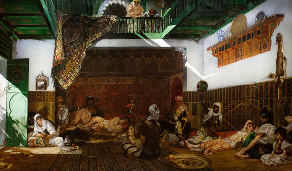 Marokkanisches Harem à Benjamin Constant