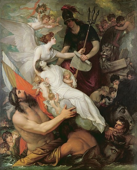 The Immortality of Nelson à Benjamin West