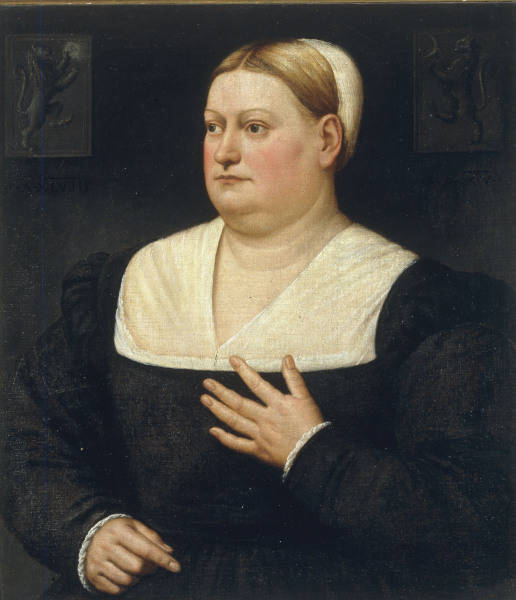 B.Licinio / Portrait de femme à Bernardino Licinio