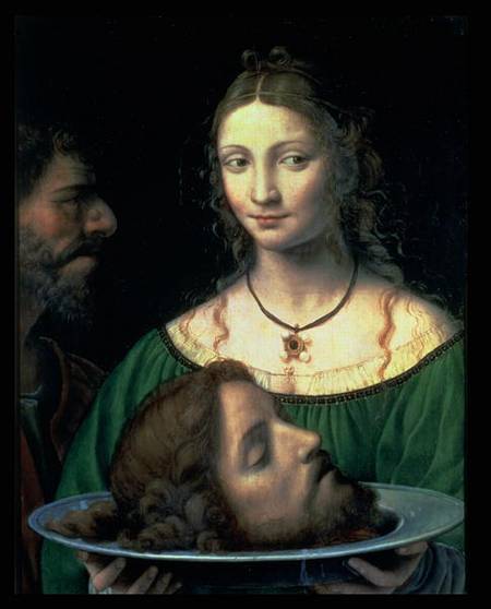 Salome with the Head of John the Baptist à Bernardino Luini